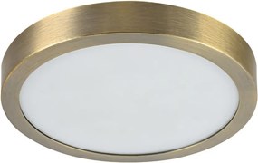 PREZENT 49060 LENYS IV. Kerek Mennyezeti Lámpa Antik Bronz, Fehér LED IP20