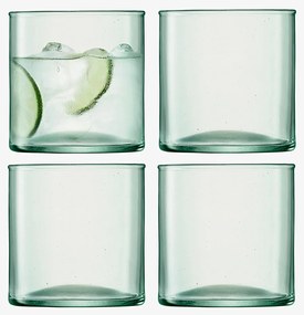 Baldachinos üveg, 350 ml, átlátszó, 4 db-os készlet - LSA International