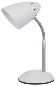 ITALUX COSMIC asztali lámpa fehér, E27, IT-MT-HN2013-WH+S.NICK