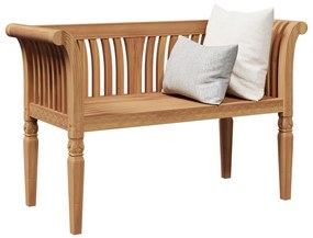Kerti pad 127.5x52x80 cm Tömör fa Tík