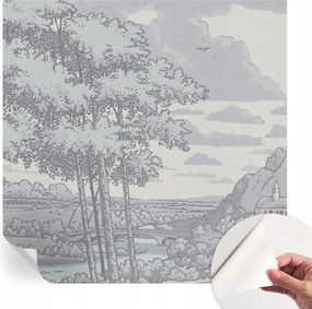 Divatos öntapadós fali tapéta Furnér Mesebeli táj 250x250 cm