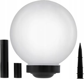 LED napelemes lámpa LED/1,2 V 6500 K 200 mAh Ø 25 cm IP44 fehér/fekete