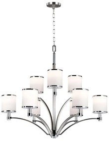 Feiss FE-PROSPECT-PARK9 - Csillár láncon PROSPECT PARK 9xE27/60W/230V