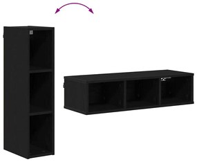 Függő szekrény Riga Fekete tölgy 20 x 29,5 x 80 cm Faanyag