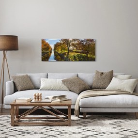 Vízi csatorna képe (120x50 cm)