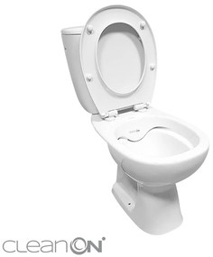 Cersanit ARTECO 010 CLEANON WC ülőkés Soft Close 63,5 x 35,5 cm, K667-069