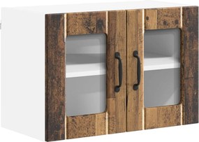 vidaXL Konyhaszekrény Öreg fa 60 x 31 x 40 cm Faanyag