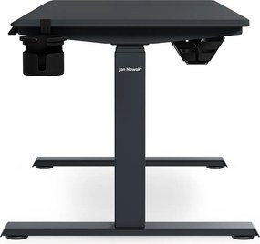 Elektromos íróasztal magasságállítással ergonomikus antracit,1200x600 mm: ARIA