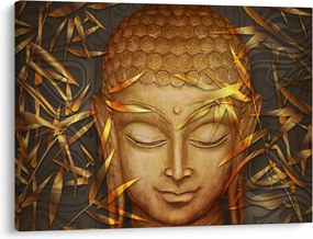 Kép - arany Buddha (70x50 cm)