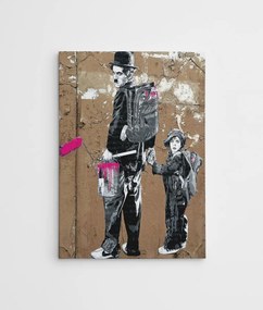 WY57 Banksy vászonkép, 50 x 70 cm