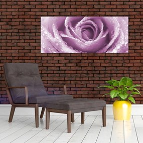 Egy rózsa virág részlete (120x50 cm)