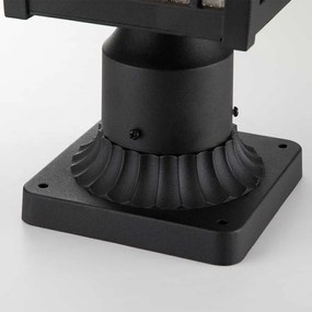 Quoizel Cedar Point QZ-CEDAR-POINT3-M-BK Állólámpa 1x60W/E27 IP44