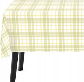 Abrosz asztalra 140x260 Abrosz Dekoratív Kerti Rács Zöld 9749