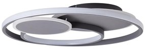 Brilliant - LED Dimmelhető mennyezeti lámpa RUNDA LED/50W/230V 3000-6500K fekete + távirányító