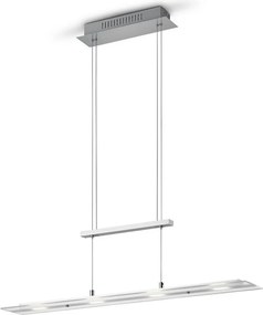 TRIO R32004107 MILOS Modern Led Függesztett Lámpa Ezüst LED IP20