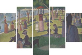 Kép - Georges Seurat, A Sunday on La Grande Jatte, reprodukciók (150x105 cm)