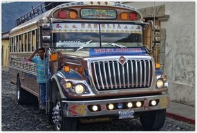 Poszterek 120x80 Busz HaszongépjårmƱ