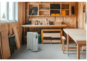 Sencor - Olajradiátor, 11 bordás, 1000/2300 W, 230 V, fehér + távirányító