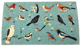 Kókuszrost lábtörlő 43x73 cm Garden Birds – Rex London