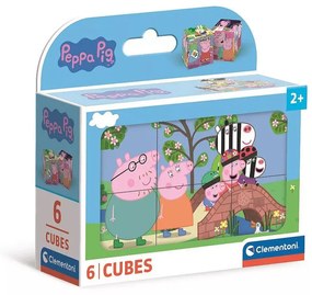 Peppa malac Duck Pond mesekocka 6 db-os Clementoni