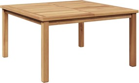 vidaXL Dohányzóasztal Barna 85 x 85 x 45 cm Tömör Teakfa