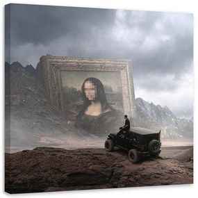 Gario Vászonkép Utazás a festményhez - Zehem Chong Méret: 30 x 30 cm