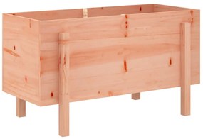 tömör duglászfenyő kerti magaságyás 101 x 50 x 57 cm