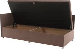 Heverő tárolóhellyel, barna Taupe, AURIA UNI