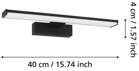 Eglo 98907 - PANDELLA 1 LED fürdőszobai tükörvilágítás 7,4W IP44