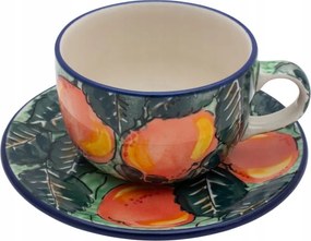 200 ml-es csésze csészealjjal Ceramika Artystyczna Boleszláv U3069 Alma