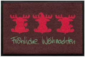 Fröhliche weihnachten prémium karácsonyi lábtörlő (Válassz méretet: 60*40 cm)