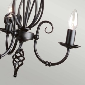 Elstead Lighting ARTISAN ART3-BLACK Csillár 3x60W/E14