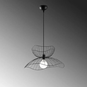 Fekete függőlámpa fém búrával ø 50 cm Farac – Opviq lights