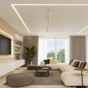 Sollux SL.1496 - Spotlámpa RING 3xGU10/10W/230V krémes