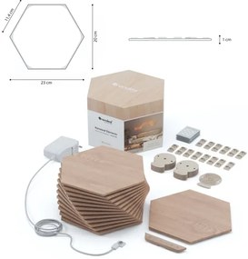 Nanoleaf NL52-K-3002HB-13PK- KÉSZLET 13x LED Dimmelhető panel HEXAGONS LED/2W/230V