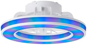 Brilliant - LED RGBW Dimmelhető mennyezeti ventilátor MONDELLO LED/26W/230V + távirányító
