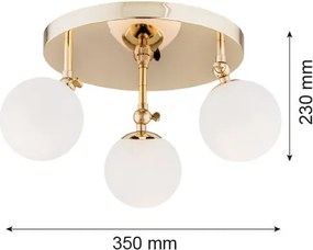 Argon LATINA 1435 Spotlámpa 3x7W/E14 IP44