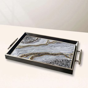 Üveg tálca, 38×24 cm – TPG10049