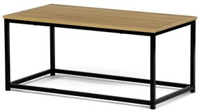 Dohányzóasztal 90 × 48 × 41 cm, MDF, tölgy CT-G1090 OAK