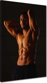 Vászonkép 80x120 Fiatal férfi pózol