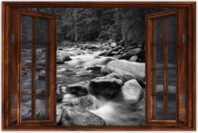 Poszterek 120x80 Tátra Lengyel hegyek Kilátás