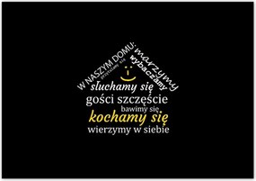 Poszterek 100x70 Ebben a házban