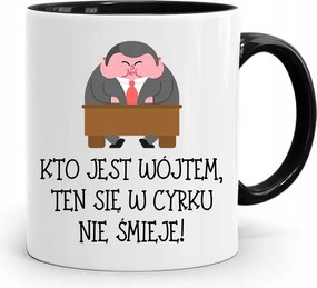 Bögre Fekete Ajándék Cirkuszban Nem Nevet A fényképes nyomat