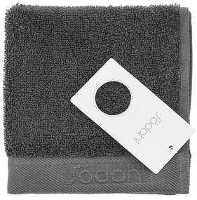 Sötétszürke frottír pamut törölköző 30x30 cm Comfort – Södahl
