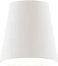 RENDL CONNY 15/15 lámpabúra Polycotton fehér/fehér PVC max. 28W