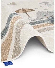 Krémszínű gyerek szőnyeg 160x230 cm Walk like an Elephant Rainy Party – Villeroy&amp;Boch