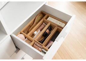 Woody bambusz rendszerező, 30 x 7,5 x 6,35 cm - Compactor