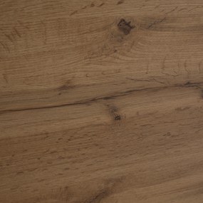 Dupla ágy, 160x200, tölgy wotan/fehér, GABRIELA