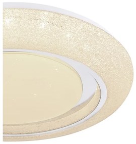 Globo 483111-28SH - LED Dimmelhető mennyezeti lámpa RADA LED/28W/230V + távirányító