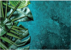 3D fotótapéta Monster Levelek Beton Nappali 254x184